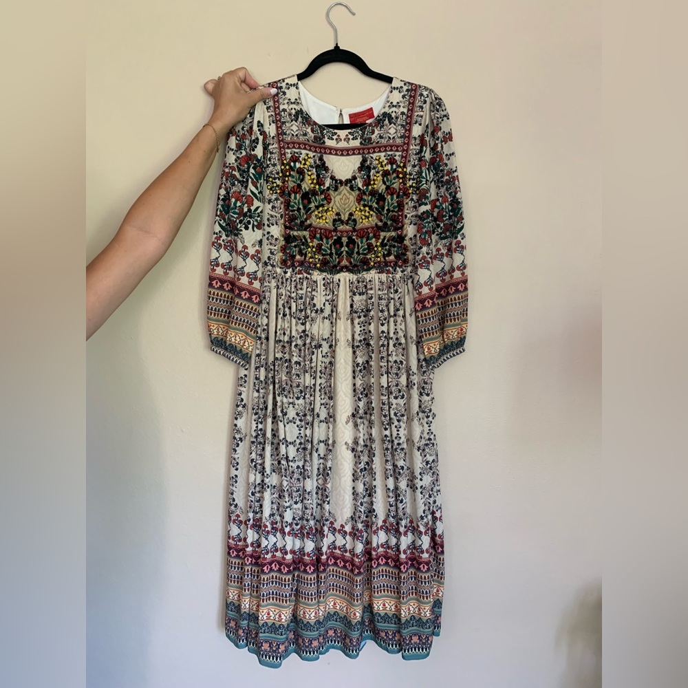 NEW Anthropologie Far Fields Bhauni by Joyti Midi
